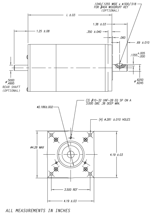 TP42 Outline Drawing